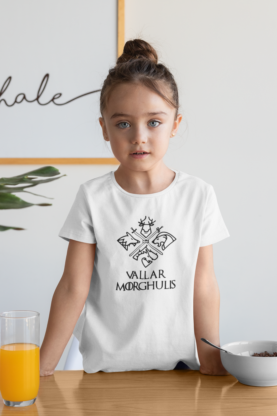 Vallar Morgulis Web Series Half Sleeves T-Shirt For Girls -KidsFashionVilla