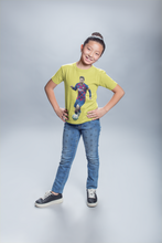 Load image into Gallery viewer, Messi Half Sleeves T-Shirt For Girls -KidsFashionVilla
