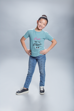 Load image into Gallery viewer, Cute Like My Chachi Half Sleeves T-Shirt For Girls -KidsFashionVilla
