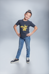 Cute Cartoon Half Sleeves T-Shirt For Girls -KidsFashionVilla