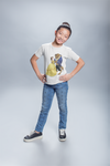 Cute Princess Half Sleeves T-Shirt For Girls -KidsFashionVilla