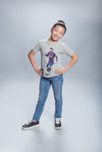 Load image into Gallery viewer, Messi Half Sleeves T-Shirt For Girls -KidsFashionVilla
