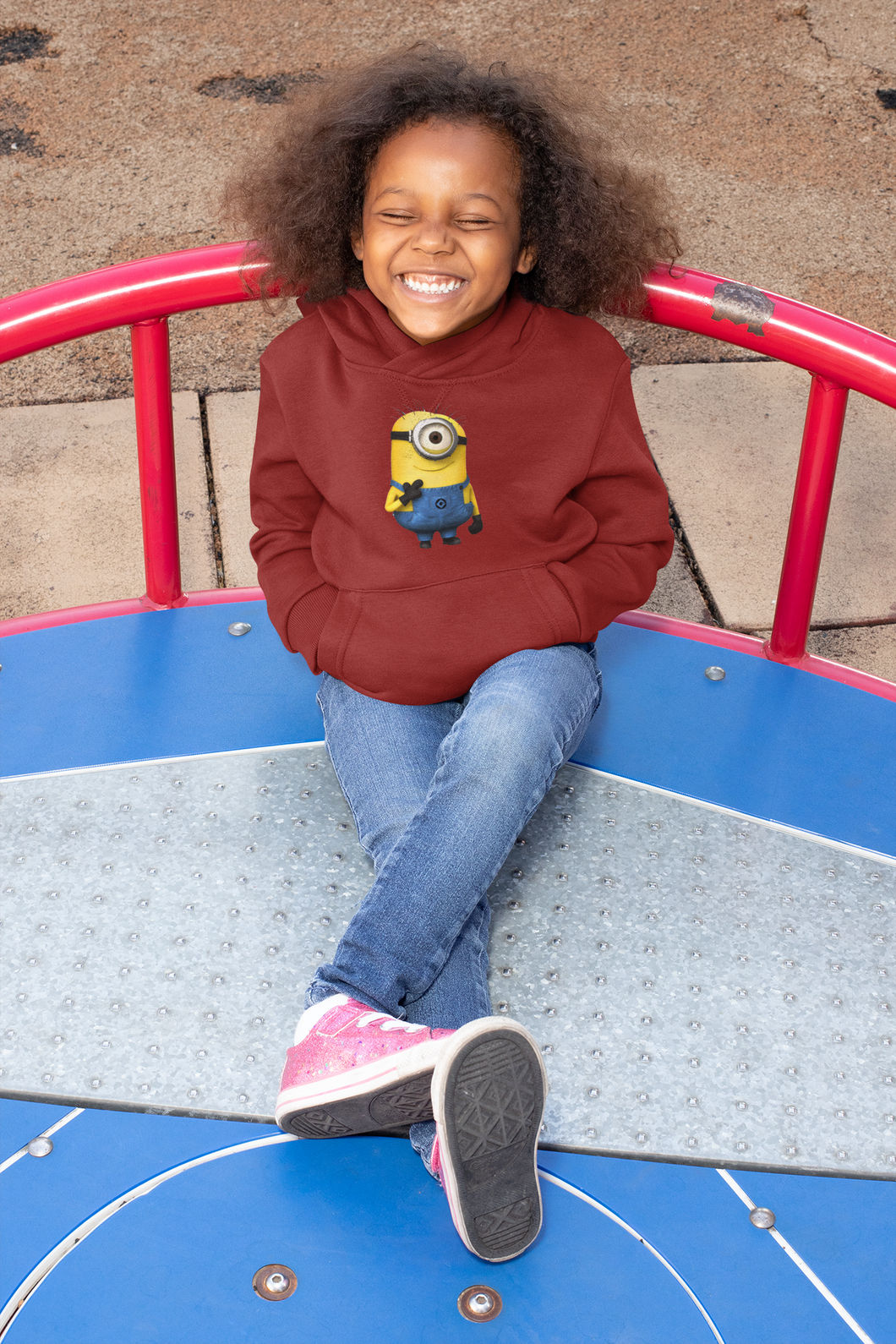 Cute Cartoon Girl Hoodies-KidsFashionVilla