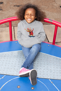 Cute Cartoon Girl Hoodies-KidsFashionVilla