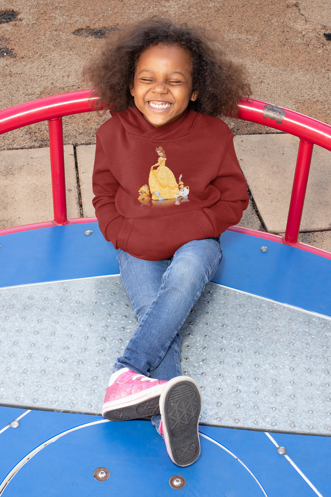 Cute Princess Girl Hoodies-KidsFashionVilla