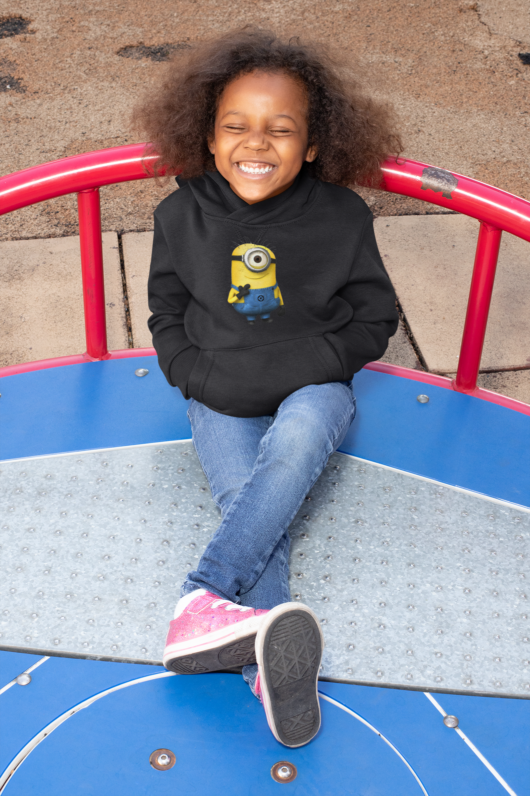 Cute Cartoon Girl Hoodies-KidsFashionVilla