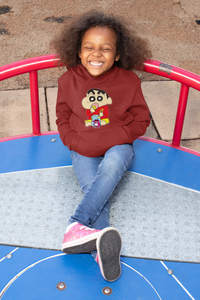 Cute Cartoon Girl Hoodies-KidsFashionVilla
