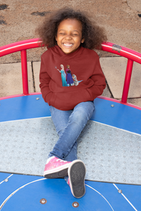 Cute Princess Girl Hoodies-KidsFashionVilla