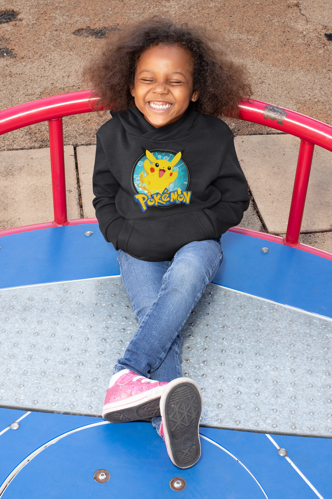 Cute Cartoon Girl Hoodies-KidsFashionVilla