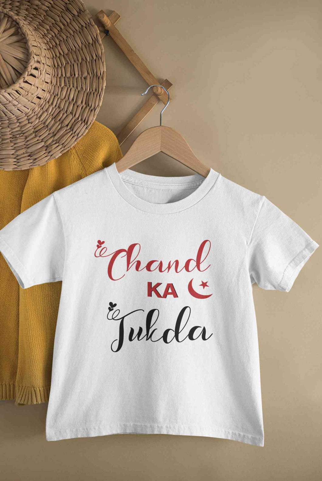 Chand Ka Tukda Eid Half Sleeves T-Shirt for Boy-KidsFashionVilla