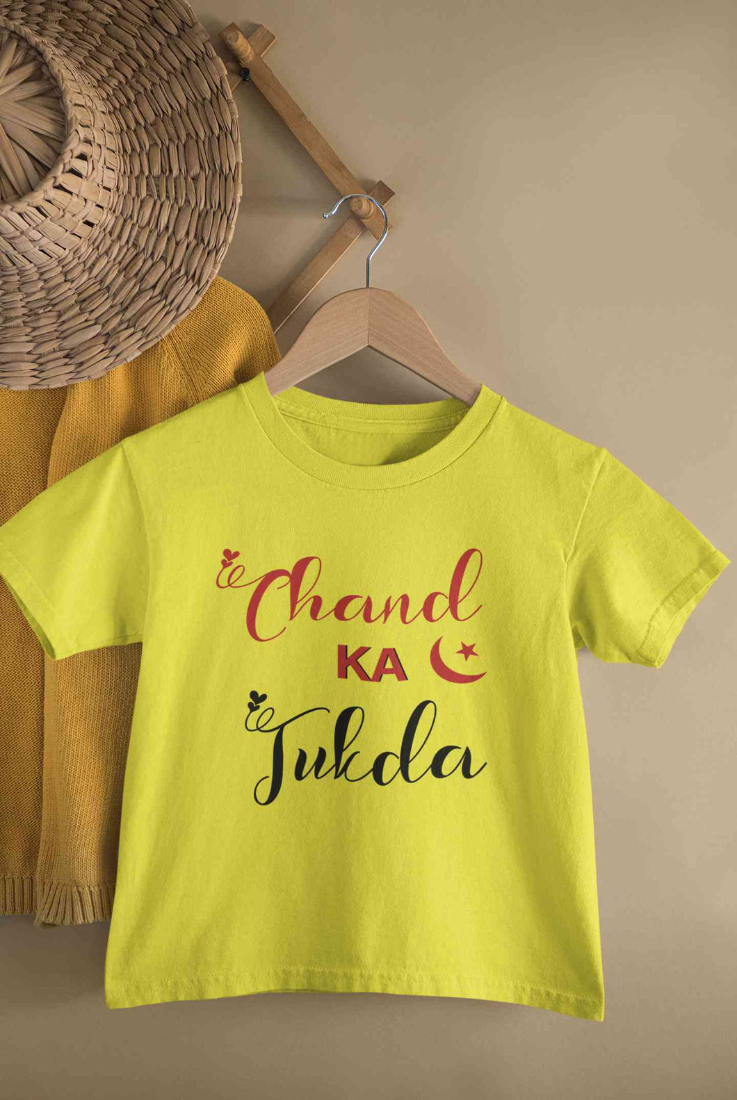 Chand Ka Tukda Eid Half Sleeves T-Shirt for Boy-KidsFashionVilla