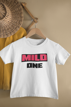 Load image into Gallery viewer, Wild One And Mild One Matching Brother-Brother Kids Half Sleeves T-Shirts -KidsFashionVilla
