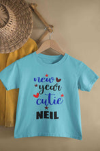 Load image into Gallery viewer, Customized Name New Year Cutie Half Sleeves T-Shirt for Boy-KidsFashionVilla
