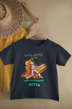 Load image into Gallery viewer, Custom Name IPL Fever Half Sleeves T-Shirt For Girls -KidsFashionVilla

