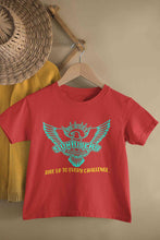 Load image into Gallery viewer, Custom Name IPL SRH Sunrisers Hyderabad Little Fan Half Sleeves T-Shirt for Boy-KidsFashionVilla
