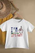Load image into Gallery viewer, One Lets Party First Birthday Half Sleeves T-Shirt for Boy-KidsFashionVilla

