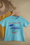 Custom Name IPL MI Mumbai Indians Duniya Hila Denge Hum Boy Half Sleeves T-Shirt for Boy-KidsFashionVilla