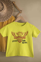 Load image into Gallery viewer, Custom Name IPL SRH Sunrisers Hyderabad Little Fan Half Sleeves T-Shirt For Girls -KidsFashionVilla
