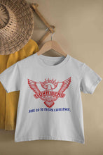 Load image into Gallery viewer, Custom Name IPL SRH Sunrisers Hyderabad Little Fan Half Sleeves T-Shirt for Boy-KidsFashionVilla
