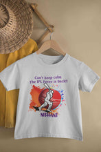 Load image into Gallery viewer, Custom Name Can Not Keep Calm IPL Half Sleeves T-Shirt for Boy-KidsFashionVilla
