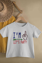 Load image into Gallery viewer, One Lets Party First Birthday Half Sleeves T-Shirt for Boy-KidsFashionVilla
