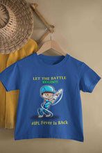 Load image into Gallery viewer, IPL Fever Is Back Half Sleeves T-Shirt For Girls -KidsFashionVilla
