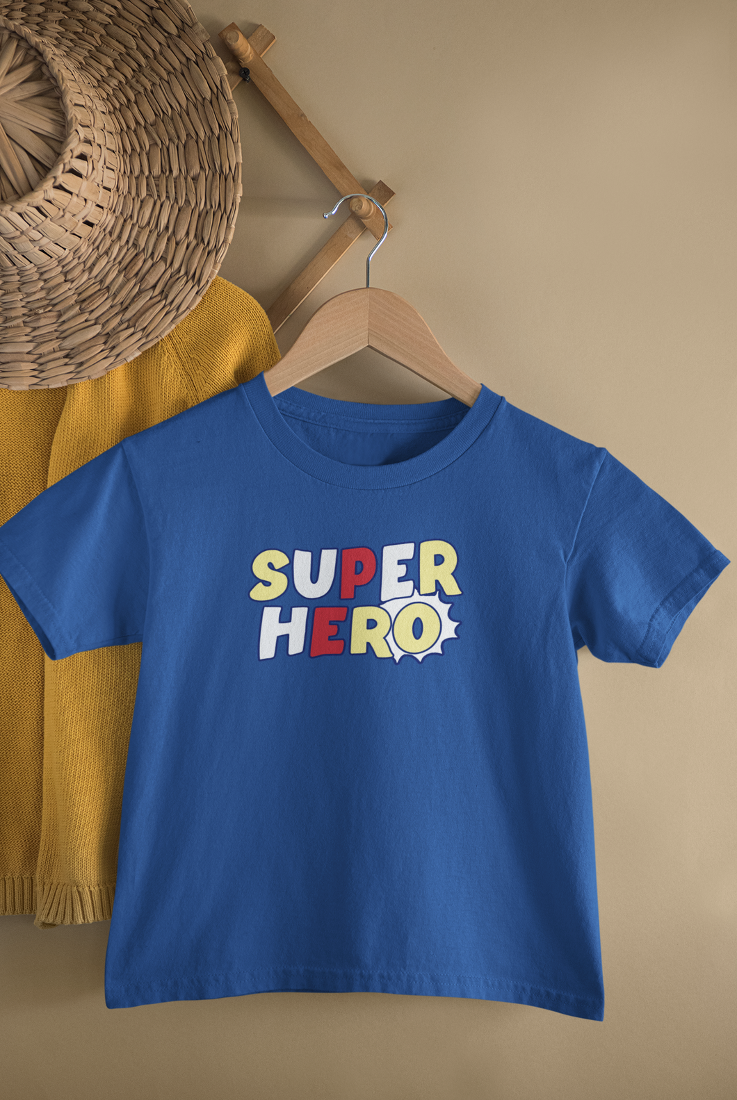SuperHero Half Sleeves T-Shirt for Boy-KidsFashionVilla