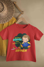 Load image into Gallery viewer, Custom Name My First Diwali With Mumma Papa Half Sleeves T-Shirt for Boy-KidsFashionVilla
