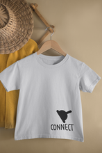 Load image into Gallery viewer, We Connect Sisters Matching Kids Half Sleeves T-Shirts -KidsFashionVilla
