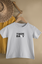 Load image into Gallery viewer, Twin Baby Sisters Matching Kids Half Sleeves T-Shirts -KidsFashionVilla
