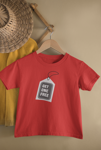 Buy One Get One Free Twins Sisters Matching Kids Half Sleeves T-Shirts -KidsFashionVilla