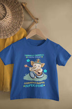 Load image into Gallery viewer, Twinkle Twinkle Little Star Ganpati Bappa Superstar Ganesh Chaturthi Half Sleeves T-Shirt for Boy-KidsFashionVilla

