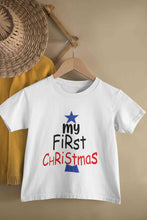 Load image into Gallery viewer, My First Christmas Half Sleeves T-Shirt for Boy-KidsFashionVilla
