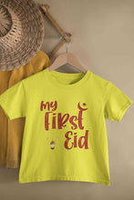 Load image into Gallery viewer, My First Eid Half Sleeves T-Shirt for Boy-KidsFashionVilla
