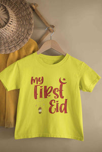 My First Eid Half Sleeves T-Shirt for Boy-KidsFashionVilla