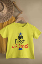 Load image into Gallery viewer, My First Christmas Half Sleeves T-Shirt for Boy-KidsFashionVilla
