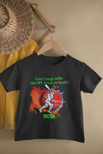 Load image into Gallery viewer, Custom Name Can Not Keep Calm IPL Half Sleeves T-Shirt For Girls -KidsFashionVilla
