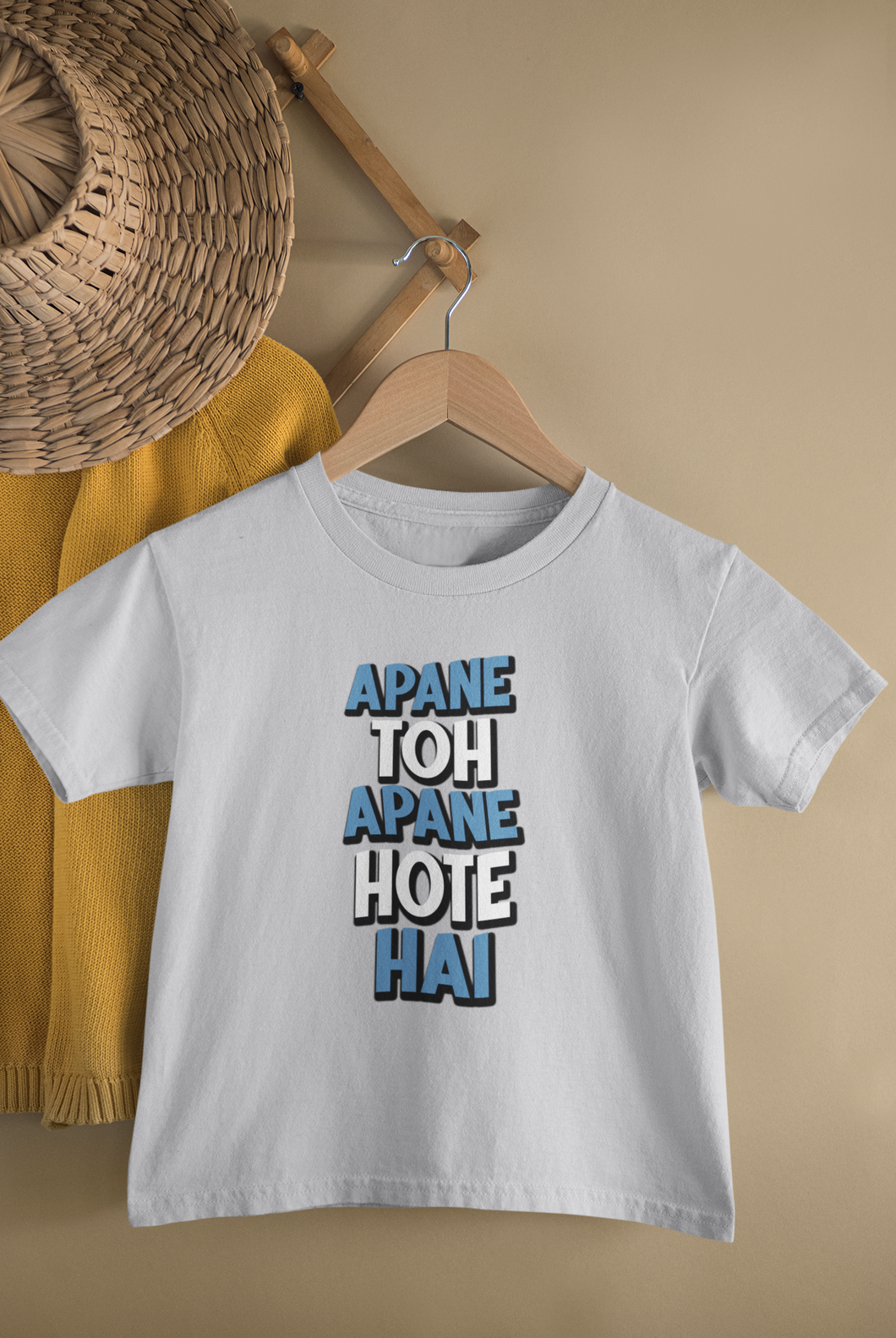 Apne Toh Apne Hote Hain Half Sleeves T-Shirt for Boy-KidsFashionVilla