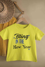 Load image into Gallery viewer, Bling In The New Year Half Sleeves T-Shirt for Boy-KidsFashionVilla
