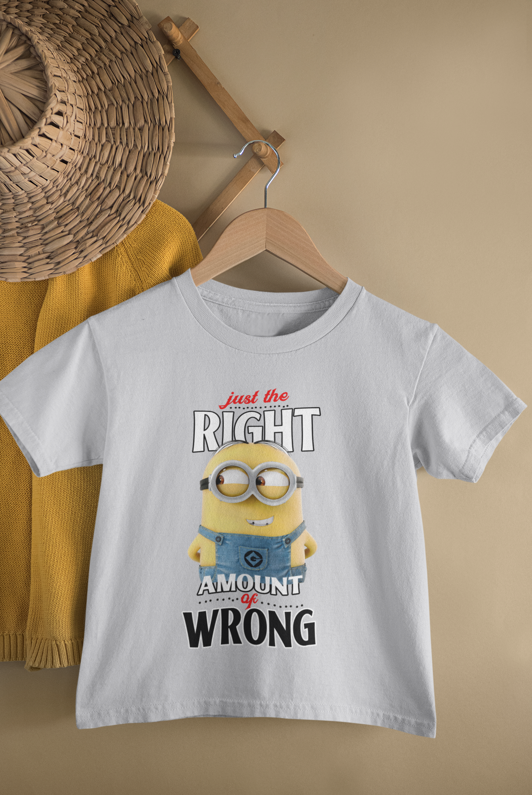 Cartoon Quotes Half Sleeves T-Shirt for Boy-KidsFashionVilla