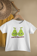 Load image into Gallery viewer, We Two Make A Perfect Pair Sisters Matching Kids Half Sleeves T-Shirts -KidsFashionVilla
