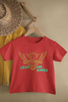 Custom Name IPL SRH Sunrisers Little Fan Half Sleeves T-Shirt for Boy-KidsFashionVilla