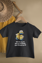 Load image into Gallery viewer, Cartoon Quotes Half Sleeves T-Shirt for Boy-KidsFashionVilla
