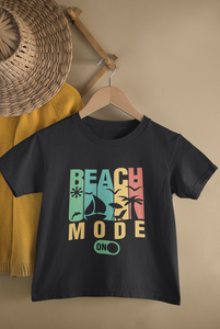 Beach Mode Matching Family Half Sleeves T-Shirts-KidsFashionVilla