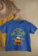 Load image into Gallery viewer, Custom Name Cant Keep Calm Its Time For Pongal Half Sleeves T-Shirt for Boy-KidsFashionVilla
