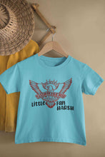 Load image into Gallery viewer, Custom Name IPL SRH Sunrisers Little Fan Half Sleeves T-Shirt for Boy-KidsFashionVilla
