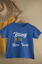 Load image into Gallery viewer, Bling In The New Year Half Sleeves T-Shirt for Boy-KidsFashionVilla
