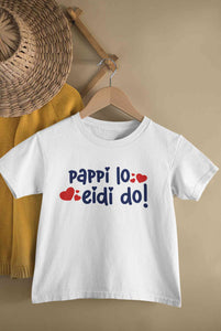 Pappi Lo Eidi do Eid Half Sleeves T-Shirt for Boy-KidsFashionVilla