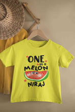 Load image into Gallery viewer, Custom Name Happy One Year First Birthday Half Sleeves T-Shirt for Boy-KidsFashionVilla
