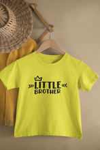 Load image into Gallery viewer, Big Sister Little Brother Matching Kid Half Sleeves T-Shirts -KidsFashionVilla

